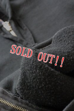 画像6: 「JELADO」 ジェラード アスレチックブランド　吊裏毛スウェット生地仕様 フルジップ パーカー 　[ブラック]