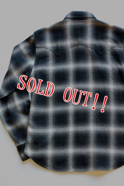 画像2: 「JELADO」 Western Shirts ジェラード オンブレチェック コットンウエスタンシャツ JPSH-1502 [スモークブラック]