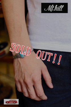 画像6: 「Mt.hill」 マウントヒル サンバーストバングル ミディアム ターコイズマウンテンターコイズ [mh15bl21]