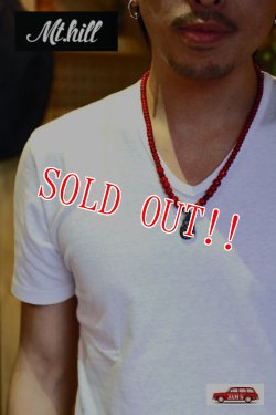 画像6: 「Mt.hill」 マウントヒル ナゲットトップ  アンティークホワイトハートビズネックレス Type B [mh15pd10]