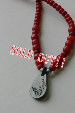 画像3: 「Mt.hill」 マウントヒル ナゲットトップ  アンティークホワイトハートビズネックレス Type B [mh15pd10]