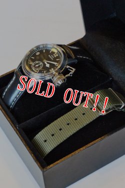 画像2: 「Pherrows」 フェローズ 25周年限定モデル USN BUSHIP ビューシップ ミリタリーウォッチ 腕時計 USN-BUSHIP-WATCH [ブラック]