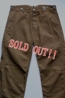 画像2: 「JOHN GLUCKOW」 by 「JELADO」 Museum Trousers  ジョングラッコー ジェラード ミュージアム トラウザー JG11301　[ブラウン]