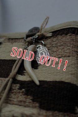 画像3: 「J.AUGUR DESIGN」 NAVAJO MEDIUM TOTE BAG ジュディーオーガーデザイン ナバホ バケット フリンジ ミデアム トートバッグ 20160201 [ナバホブランケット×レザー]