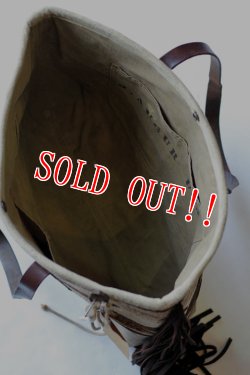 画像9: 「J.AUGUR DESIGN」 NAVAJO MEDIUM TOTE BAG ジュディーオーガーデザイン ナバホ バケット フリンジ ミデアム トートバッグ 20160201 [ナバホブランケット×レザー]