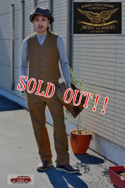 画像15: 「JOHN GLUCKOW」 by 「JELADO」 Museum Trousers  ジョングラッコー ジェラード ミュージアム トラウザー JG11301　[ブラウン]