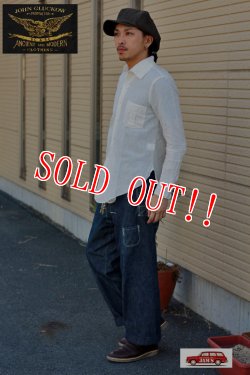 画像12: 「JOHN GLUCKOW」 by 「JELADO」  Professors Shirts   ジョングラッコー ジェラード  プロフェッサーシャツ JG11112 [ホワイト]