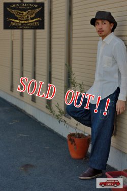 画像11: 「JOHN GLUCKOW」 by 「JELADO」  Professors Shirts   ジョングラッコー ジェラード  プロフェッサーシャツ JG11112 [ホワイト]