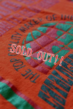 画像5: 「JELADO」 ジェラード ベースボールTee 7分袖 ラバープリント JP11215 [オレンジ]