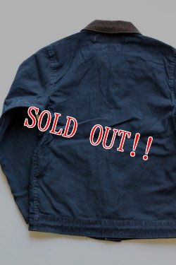 画像2: 「Pherrows」　フェローズ N-1 デッキジャケット ライトモデル 16S-PN-Early [ネイビー]