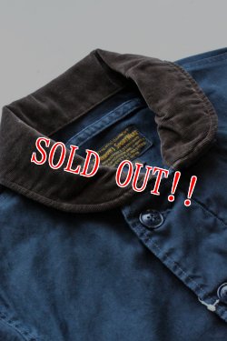 画像3: 「Pherrows」　フェローズ N-1 デッキジャケット ライトモデル 16S-PN-Early [ネイビー]