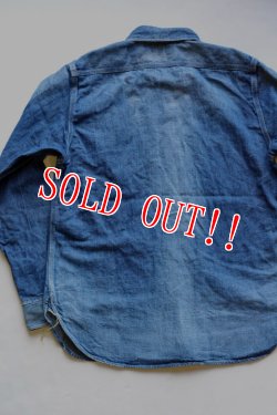 画像2: 「JELADO」 Railroader Shirts　Vintage Finish ジェラード　レイルロイーダーシャツ ヴィンテージフィニッシュ デニム JP11113 [フェイドインディゴ]