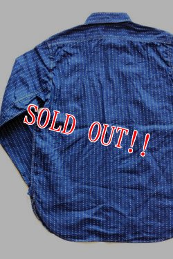 画像2: 「JELADO」 Lineman Shirts  ジェラード　ラインマンシャツ スターウォバッシュ AG11101 [インディゴ]