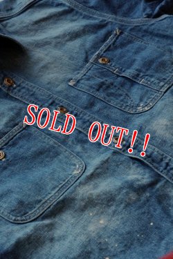 画像4: 「JELADO」 Railroader Shirts　Vintage Finish ジェラード　レイルロイーダーシャツ ヴィンテージフィニッシュ デニム JP11113 [フェイドインディゴ]