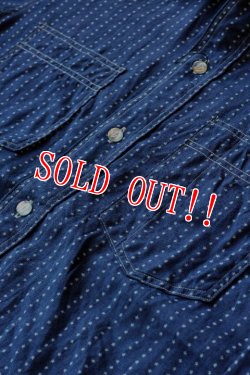 画像4: 「JELADO」 Lineman Shirts  ジェラード　ラインマンシャツ スターウォバッシュ AG11101 [インディゴ]