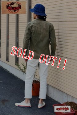 画像12: 「JELADO」 Railroader Shirts　Vintage Finish ジェラード　レイルロイーダーシャツ ヴィンテージフィニッシュ  JP11113 [フェイドオリーブ]