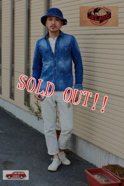 画像10: 「JELADO」 Railroader Shirts　Vintage Finish ジェラード　レイルロイーダーシャツ ヴィンテージフィニッシュ デニム JP11113 [フェイドインディゴ]