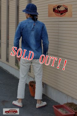画像12: 「JELADO」 Railroader Shirts　Vintage Finish ジェラード　レイルロイーダーシャツ ヴィンテージフィニッシュ デニム JP11113 [フェイドインディゴ]