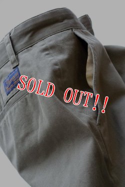 画像4: 「Pherrows」 フェローズ アンクル丈 テーパード チノパンツ 16S-PACP1 [オリーブ]