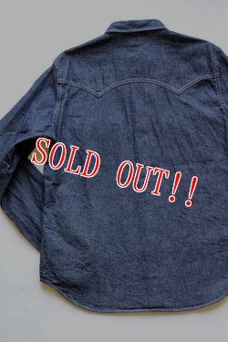 画像2: 「JELADO」 Denim Western Shirts  ジェラード デニムウエスタンシャツ JP11106 [インディゴ]