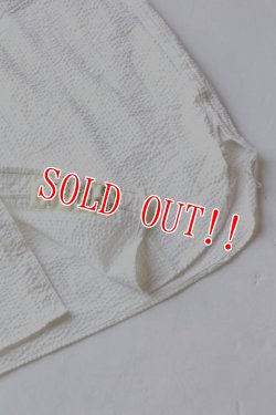 画像8: 「Pherrows」　フェローズ バンドカラーシャツ コットンシアサッカー 襟無し 16S-791WS  [ホワイト]