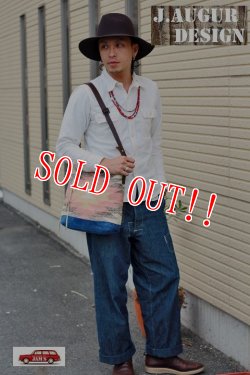 画像9: [JAMS別注]「J.AUGUR DESIGN」 NAVAJO BUCKET BAG ジュディーオーガーデザイン ナバホ バケット ショルダーバッグ ＃3 [ナバホブランケット]