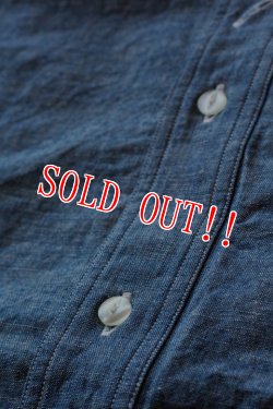 画像5:  「JELADO」 LOWER SHIRTS ジェラード ローワーシャツ 7分袖 シャンブレーワークシャツ AG11102 [インディゴ]