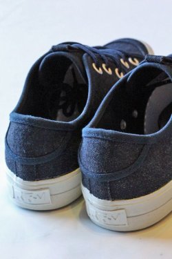 画像5: 「JELADO」×「RHYTHM FOOTWEAR」 Hot Sand　SANDWICH-Lo　ジェラード×リズムフットウェア コラボスニーカー ホットサンド サンドイッチ　10th デニム使用 AB11902 [インディゴ]