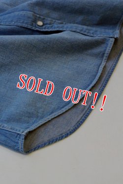 画像6: 「JELADO」 Denim Western Shirts Vintage Finish ジェラード　デニムウエスタンシャツ ヴィンテージフィニッシュ JP11107  [フェイドインディゴ]