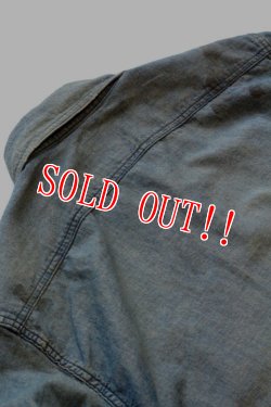 画像9: 「JELADO」 Naval Shirts Vintage Finish ジェラード　ナーバルシャツ ヴィンテージフィニッシュ CT11109  [フェイドインディゴ]