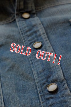 画像5: 「JELADO」 Denim Western Shirts Vintage Finish ジェラード　デニムウエスタンシャツ ヴィンテージフィニッシュ JP11107  [フェイドインディゴ]