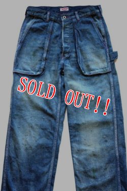 画像2: 「JELADO」 Signmakers Pants ジェラード サインメーカーズ ペインター パンツ ヴィンテージ加工 [インディゴ]
