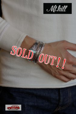 画像9: 「Mt.hill」 マウントヒル ツイステッド ダイヤモンドパターンバングル [mh14bl06]