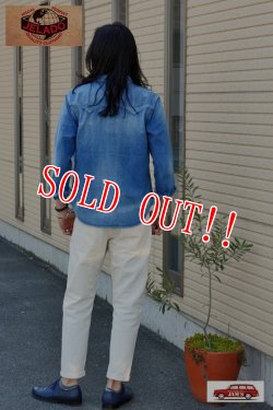 画像12: 「JELADO」 Denim Western Shirts Vintage Finish ジェラード　デニムウエスタンシャツ ヴィンテージフィニッシュ JP11107  [フェイドインディゴ]