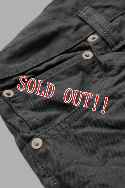 画像5: 「JELADO」 Classic Slim Pants ジェラード クラシック スリムパンツ 硫化染め JP11303 [ブラック]