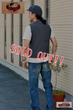 画像9: 「JELADO」 Railroader Vest ジェラード レイルローダー ベスト AG11502 [ブラック]