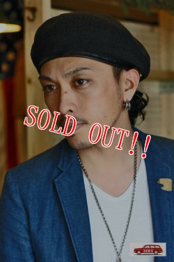 画像7: 「SPEIERS」Beret Hats　スピアーズ 綿麻 ニット ベレー帽 SM-009 [ブラック]