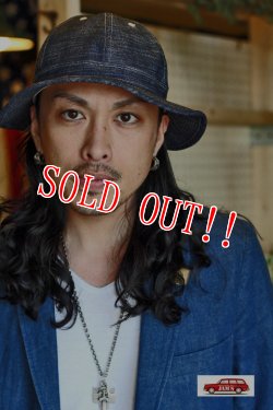 画像7: 「SPEIERS」Denim Army Hat　スピアーズ デニム アーミーハット SM-007 [インディゴ]