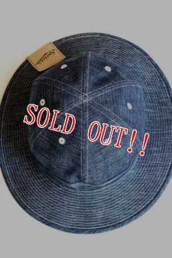 画像2: 「SPEIERS」Denim Army Hat　スピアーズ デニム アーミーハット SM-007 [インディゴ]