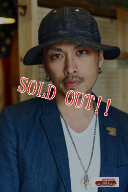 画像9: 「SPEIERS」Denim Army Hat　スピアーズ デニム アーミーハット SM-007 [インディゴ]