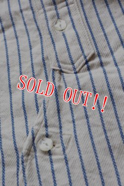 画像6: 「JELADO」 Ellis ジェラード バンドカラーシャツ 襟無し AG12106 [バニラ]