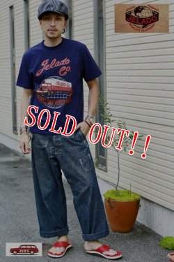 画像9: 「JELADO」 59s Catalogue Tee  ジェラード カタログ トラックプリント Tシャツ JP12202  [バニラ・ネイビー]