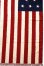 画像2: 「CAL O LINE」 AMERICA FLAG BLANKET キャルオーライン アメリカ国旗 星条旗 ブランケット 今治タオル CL162-092 [アメリカ]