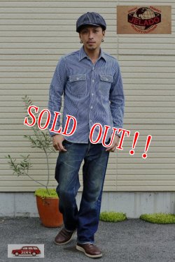 画像9: 「JELADO」 ジェラード ネルシャツ （レギュラー丈 ） JP94105 [ヒッコリー]