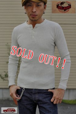 画像14: 「JELADO」 EMPIRE L/S Tee ジェラード エンパイア ヘンリーワッフル ロンTee AG13201 [オートミール・ソルト＆ペッパー・ブラック]