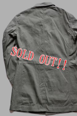 画像7: 「Pherrows」 フェローズ オイルコーティング ワークコート 16W-PLWC1 [オリーブ]