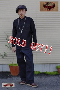 画像10: 「JELADO」 Pressman Shirts ジェラード プレスマンシャツ パラフィン加工 AG13103 [ブラック]