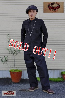 画像9: 「JELADO」 Pressman Shirts ジェラード プレスマンシャツ パラフィン加工 AG13103 [ブラック]