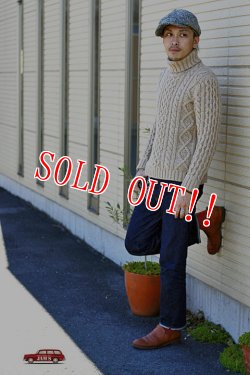 画像7: 「JELADO」 ジェラード　タートルネック ケーブルニットセーター　JP13803 [ピーナッツ]