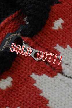 画像4: 「FULLCOUNT」 Cowichan Sweater フルカウント カウチンセーター ＃3718  [ブラック]